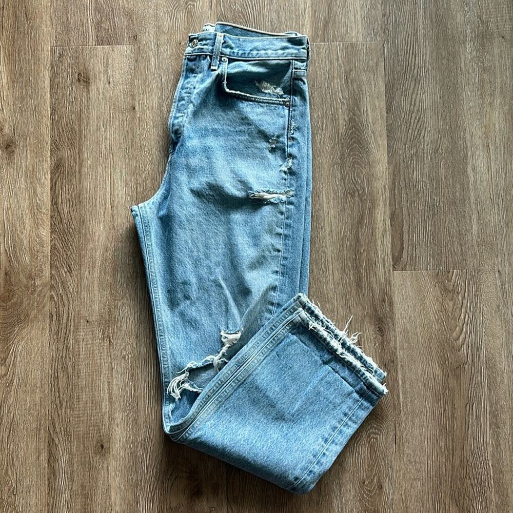 AGOLDE 90s Mid Rise Straight Fit Jeans Fallout 28 Relaxed